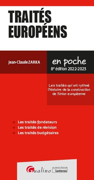 Picture of Traités européens