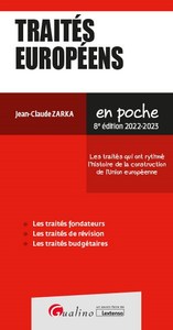 Picture of Traités européens