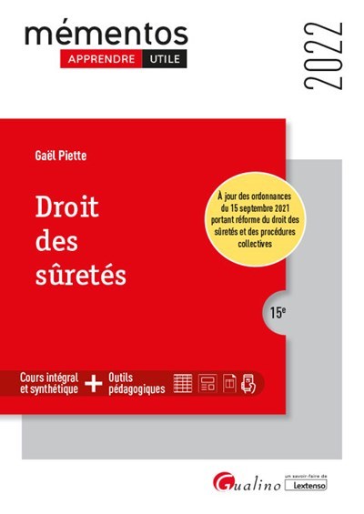 Image de Droit des sûretés