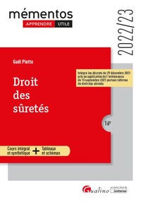Image de Droit des sûretés