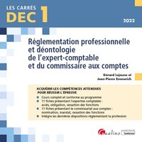 Image de DEC 1 - Réglementation professionnelle et déontologie de l'expert-comptable et du commissaire aux comptes