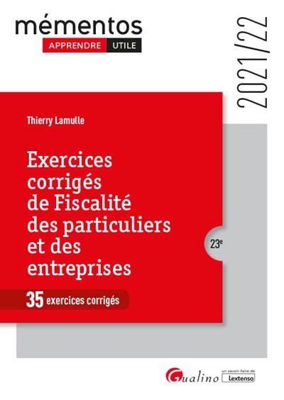 Image de Exercices corrigés de fiscalité des particuliers et des entreprises