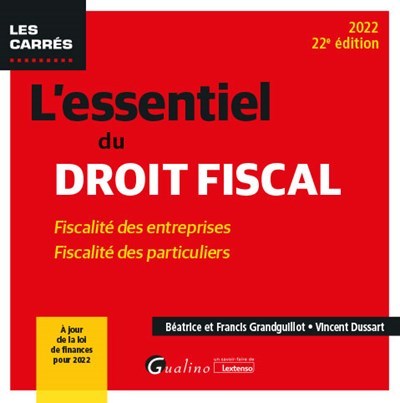 Image de L'essentiel du droit fiscal