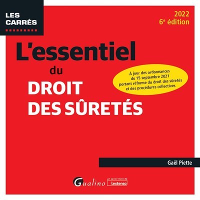 Image de L'essentiel du droit des sûretés