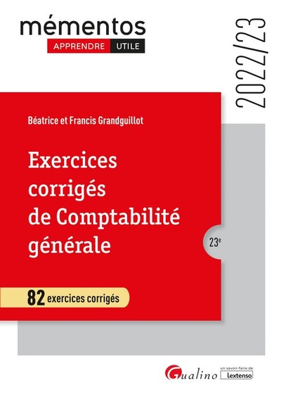 Picture of Exercices corrigés de comptabilité générale