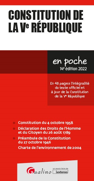 Picture of Constitution de la Ve République