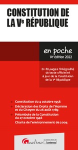 Picture of Constitution de la Ve République