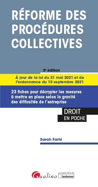 Picture of Réforme des procédures collectives