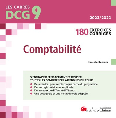 Picture of DCG 9 - Exercices corrigés de Comptabilité