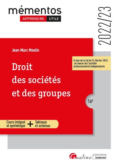 Image de Droit des sociétés et des groupes