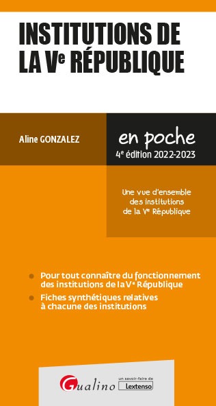 Picture of Institutions de la Ve République