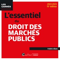 Picture of L'essentiel du droit des marchés publics