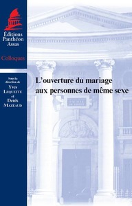 Image de L'OUVERTURE DU MARIAGE AUX PERSONNES DE MÊME SEXE