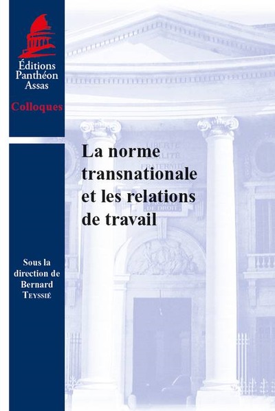 Image de LA NORME TRANSNATIONALE ET LES RELATIONS DE TRAVAIL
