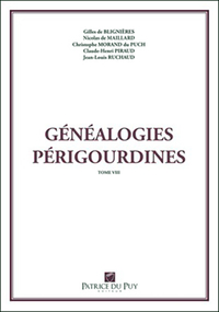 Picture of GENEALOGIES PERIGOURDINES, TOME VIII