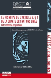 Image de LE PRINCIPE DE L'ARTICLE 2 § 1 DE LA CHARTE DES NATIONS UNIES