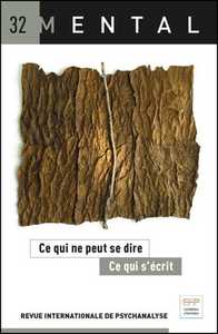 Image de Mental N°32  Ce Qui Ne Peut Se Dire...Mai 2014