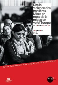 Picture of DIRE LA VIOLENCE DES FRONTIERES. MISES EN MOTS DE LA MIGRATION VERS L EUROPE