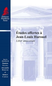Picture of ETUDES OFFERTES A JEAN-LOUIS HAROUEL -LIBER AMICORUM