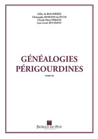Image de GÉNÉALOGIES PÉRIGOURDINES TOME VII