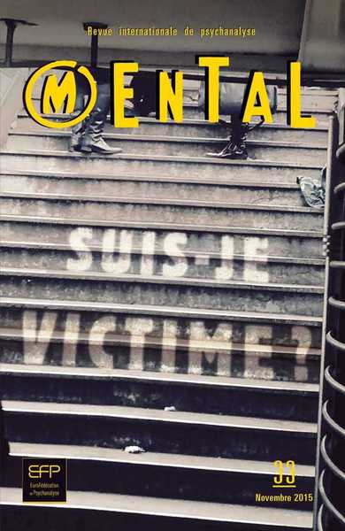 Image de Mental N°33   Suis-Je Victime ? Novembre 2015