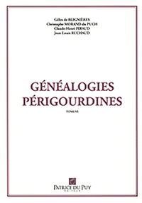 Image de GENEALOGIES PERIGOURDINES TOME VI