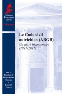 Picture of LE CODE CIVIL AUTRICHIEN (ABGB)