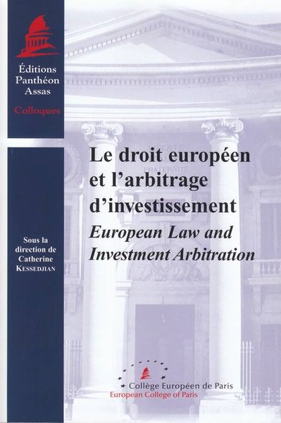 Picture of LE DROIT EUROPÉEN ET L'ARBITRAGE D'INVESTISSEMENT