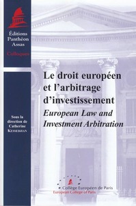 Picture of LE DROIT EUROPÉEN ET L'ARBITRAGE D'INVESTISSEMENT