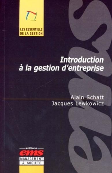 Image de Introduction à la gestion d'entreprise