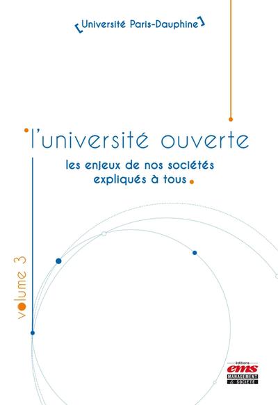Picture of L'université ouverte - Volume 3
