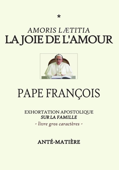 Image de LA JOIE DE L'AMOUR - LIVRE GROS CARACTERES