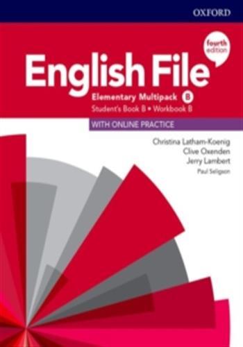 Image de English file 4th edition elementary; student's book/workbook multi-pack b