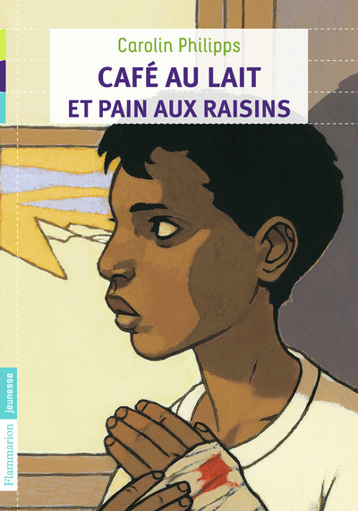 Image de Café au lait et pain aux raisins