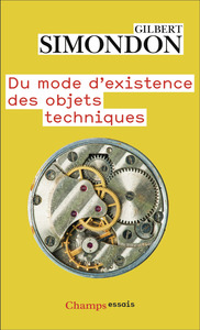 Image de Du mode d'existence des objets techniques
