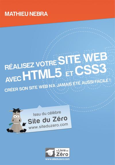 Picture of REALISEZ VOTRE SITE WEB AVEC HTML5 ET CSS3