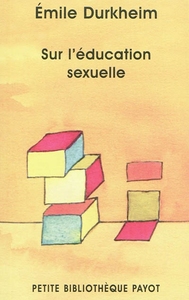 Picture of Sur l'éducation sexuelle