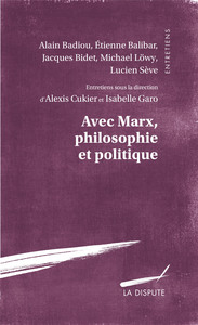 Image de Avec Marx, philosophie et politique