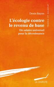 Picture of Écologie contre le revenu de base (L')