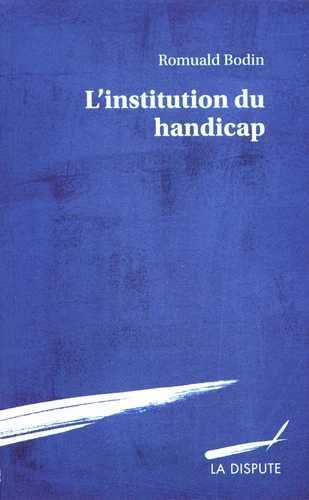 Image de Institution du handicap (L')