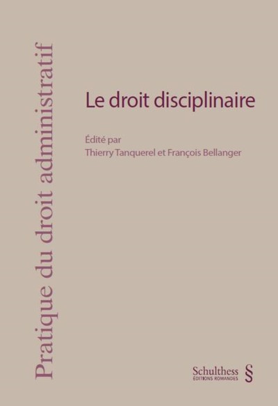 Picture of LE DROIT DISCIPLINAIRE