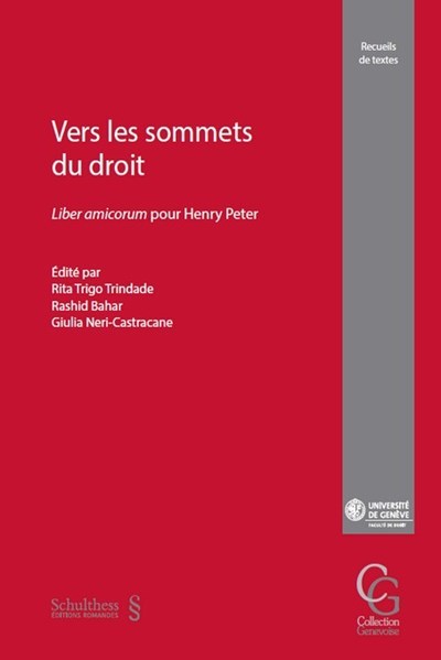 Picture of Vers les sommets du droit