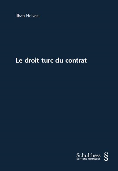 Picture of LE DROIT TURC DU CONTRAT