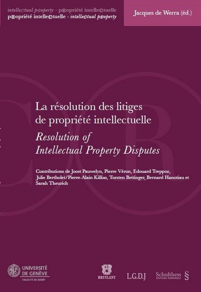 Image de la résolution des litiges de propriété intellectuelle