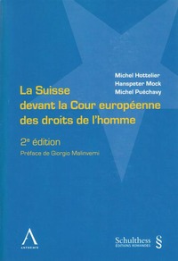 Picture of LA SUISSE DEVANT LA COUR EUROPÉENNE DES DROITS DE L'HOMME - 2ÈME ÉDITION