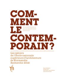 Picture of Comment Le Contemporain - Polygonale 5