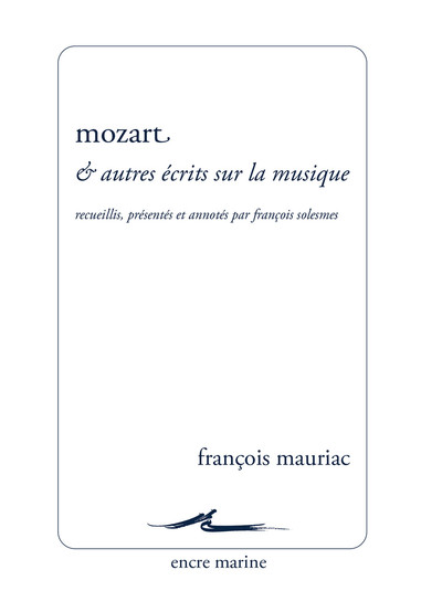 Picture of Mozart et autres écrits sur la musique