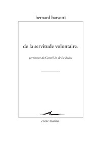 Picture of De la servitude volontaire