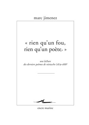 Picture of « Rien qu'un fou, rien qu'un poète »