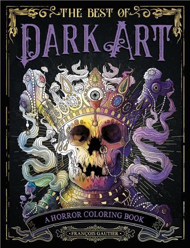 Picture of The Best of Dark Art A Horror Coloring Book /anglais